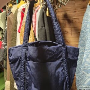 BAGGU Deep Blue Women's Tote Bag